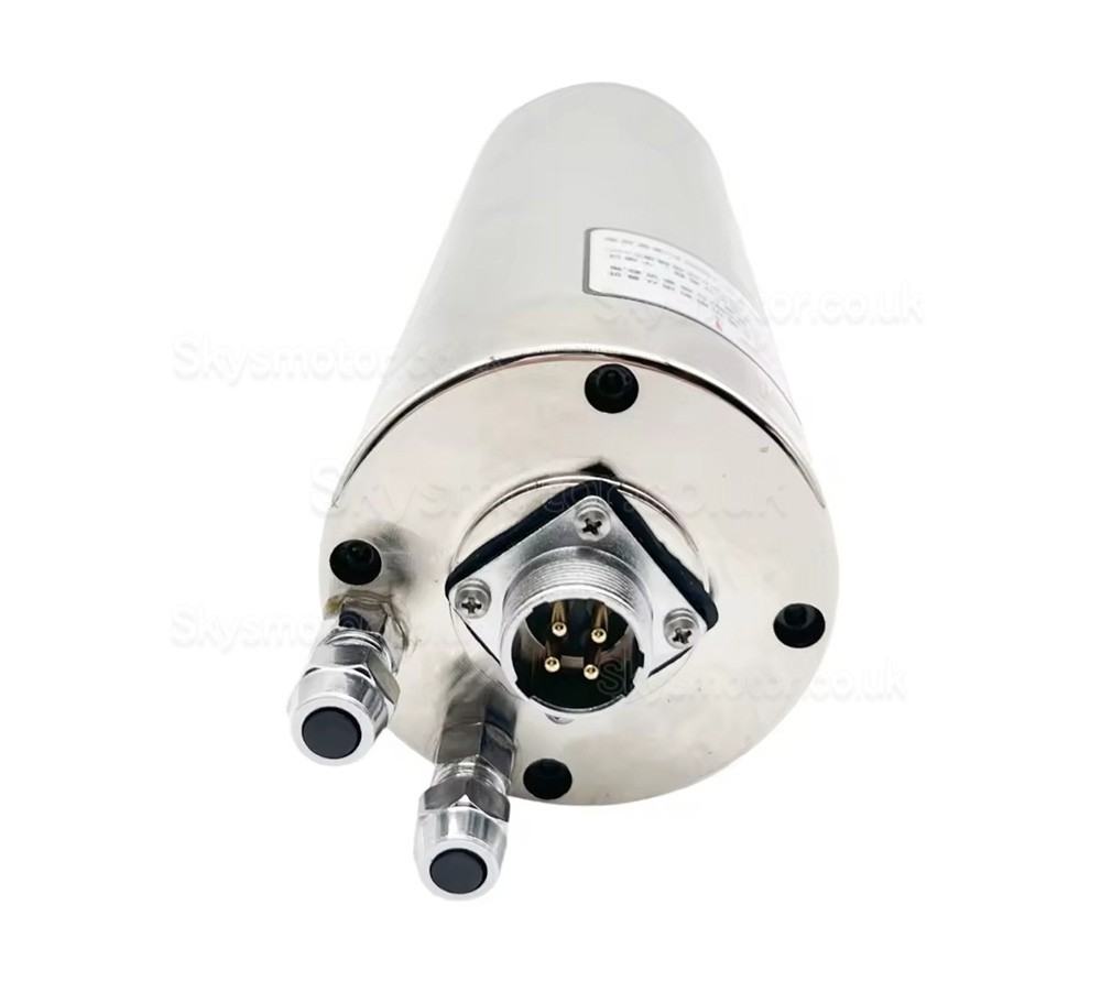 Water Cooled CNC Spindle Motor JGD-80C3-2.2KW 110V/220V/380V 2.2kW 24000RPM ER20 Collet 400Hz